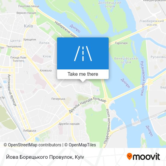 Йова Борецького Провулок map