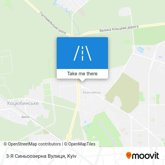 3-Я Синьоозерна Вулиця map
