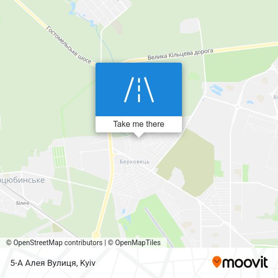5-А Алея Вулиця map