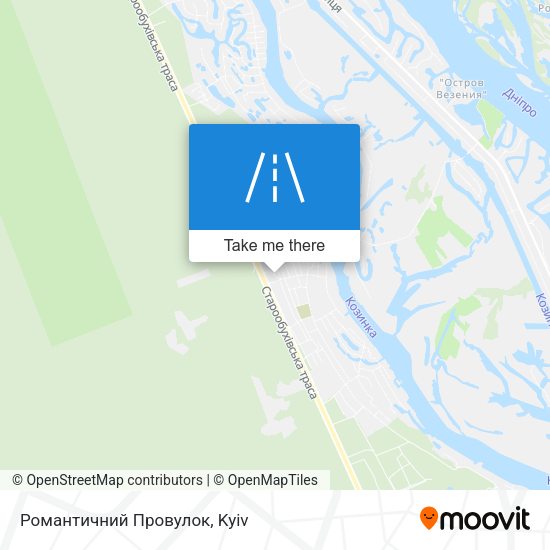 Романтичний Провулок map