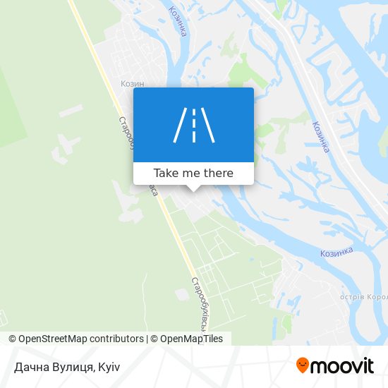 Дачна Вулиця map