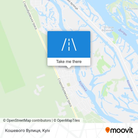 Кошевого Вулиця map