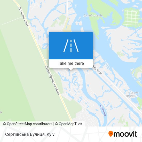 Сергіївська Вулиця map