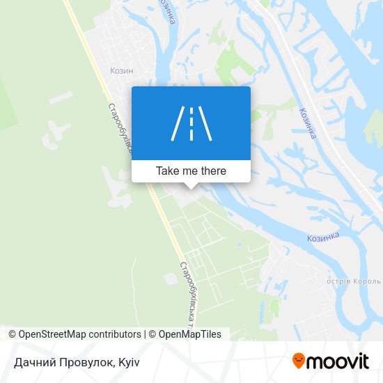 Дачний Провулок map