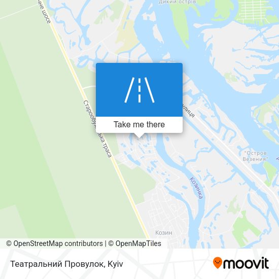 Театральний Провулок map