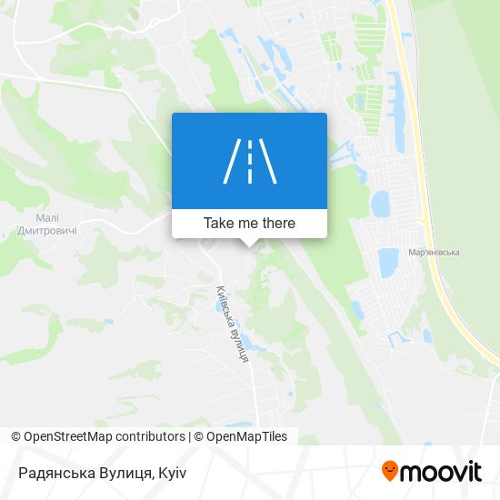 Радянська Вулиця map