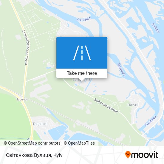 Світанкова Вулиця map