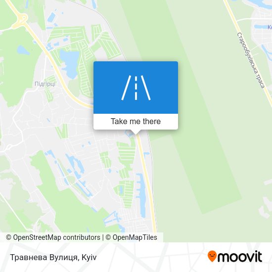 Травнева Вулиця map