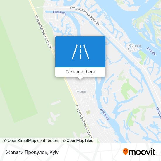 Жеваги Провулок map