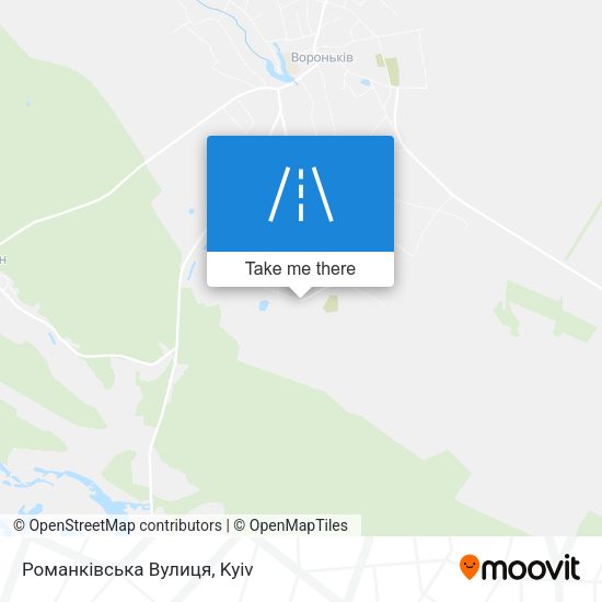 Романківська Вулиця map