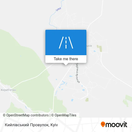 Карта Кийлівський Провулок