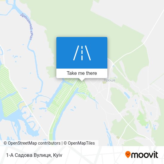 1-А Садова Вулиця map