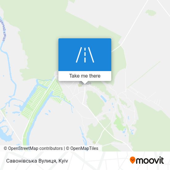 Савонівська Вулиця map