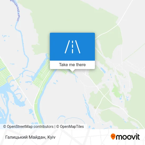 Карта Галицький Майдан