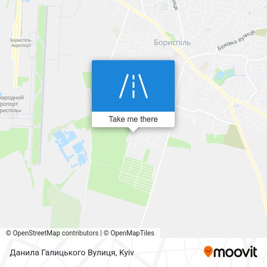 Данила Галицького Вулиця map