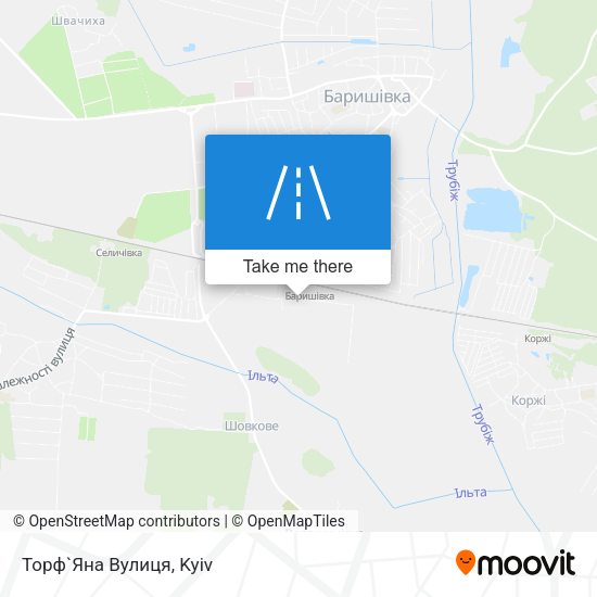 Торф`Яна Вулиця map