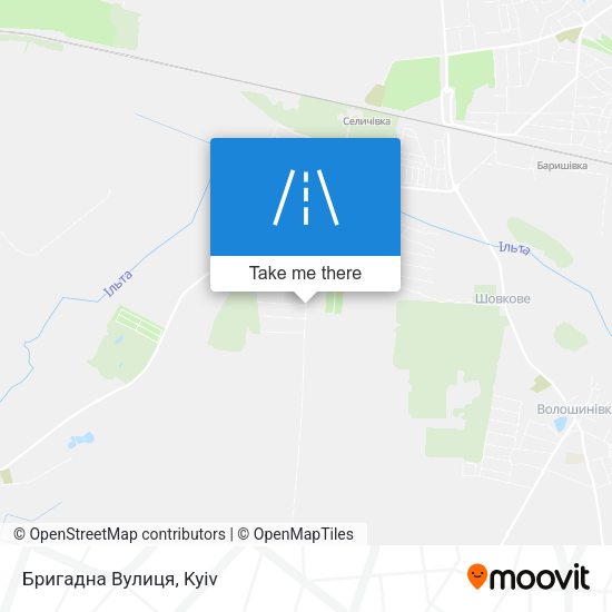 Бригадна Вулиця map