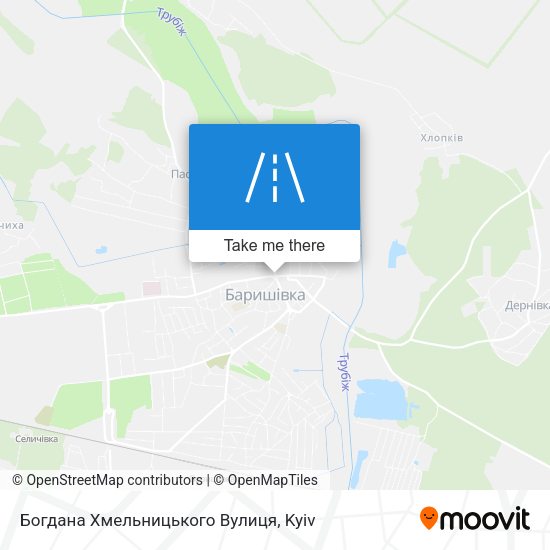 Богдана Хмельницького Вулиця map