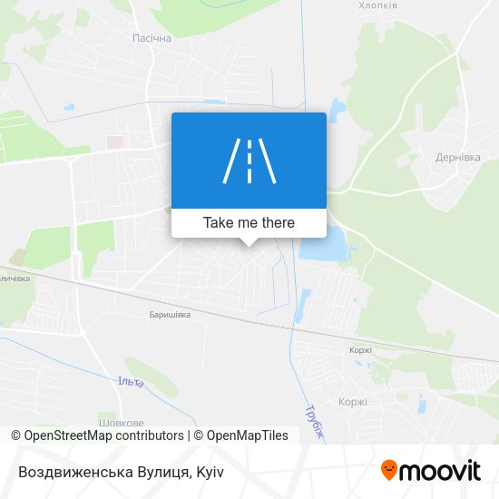 Воздвиженська Вулиця map