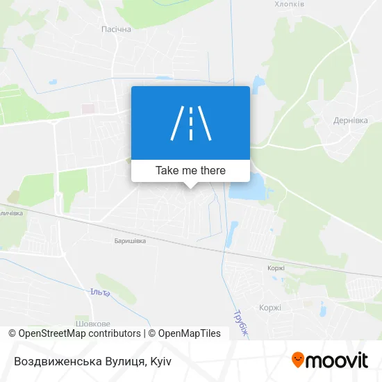Воздвиженська Вулиця map
