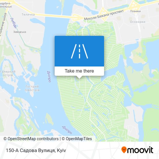 150-А Садова Вулиця map