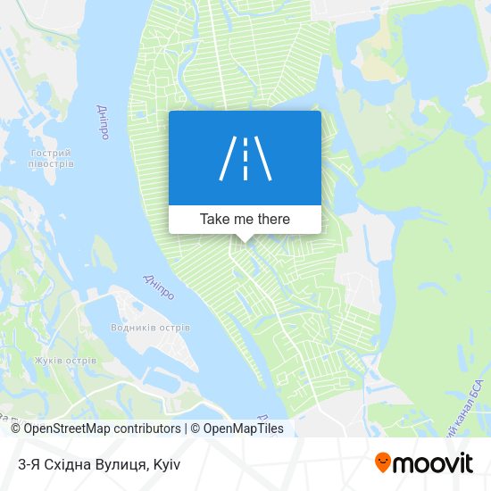 3-Я Східна Вулиця map
