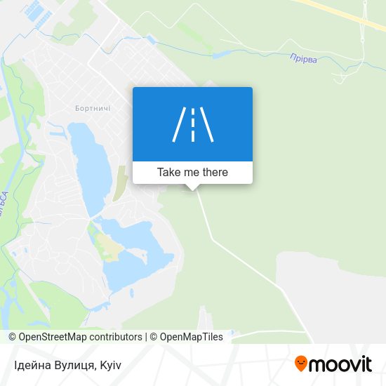 Карта Ідейна Вулиця