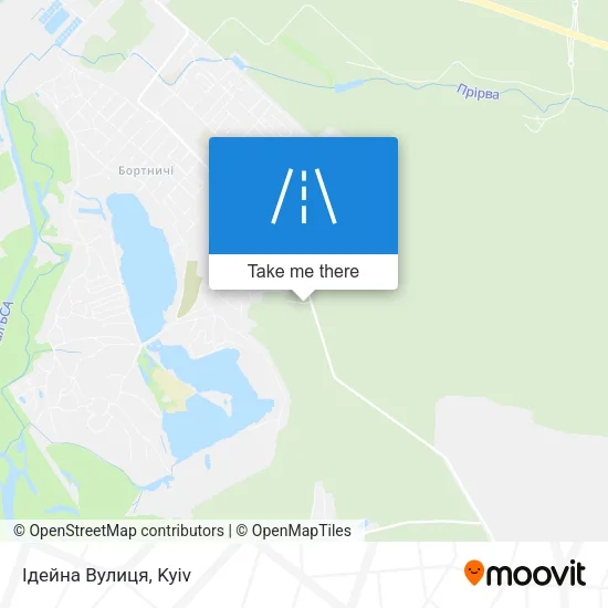 Карта Ідейна Вулиця