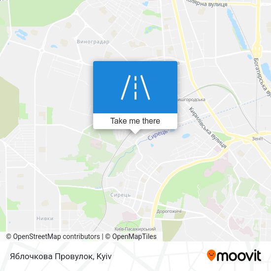 Яблочкова Провулок map