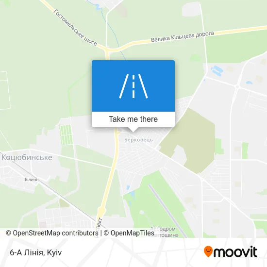 Карта 6-А Лінія