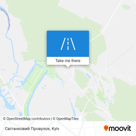 Світанковий Провулок map