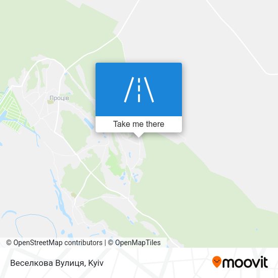 Веселкова Вулиця map