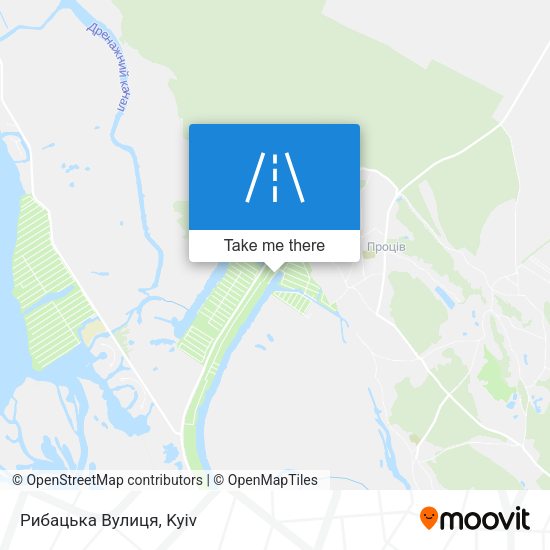 Рибацька Вулиця map