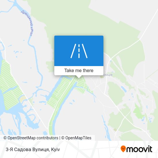 Карта 3-Я Садова Вулиця