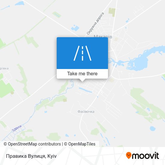 Правика Вулиця map