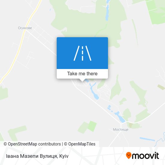 Івана Мазепи Вулиця map