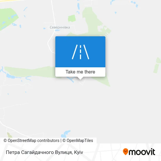 Петра Сагайдачного Вулиця map