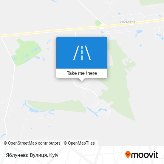 Яблунева Вулиця map