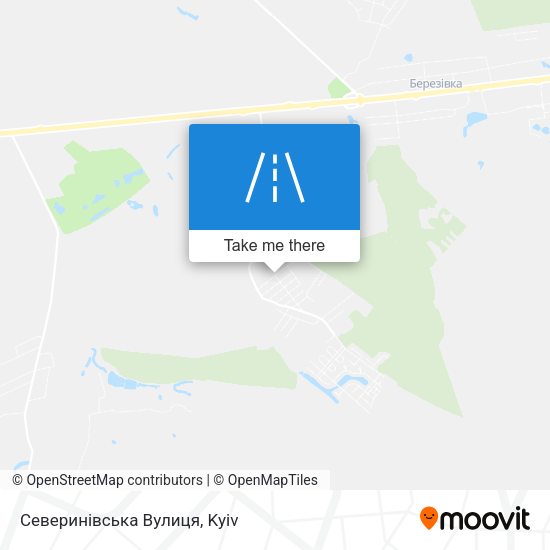 Северинівська Вулиця map