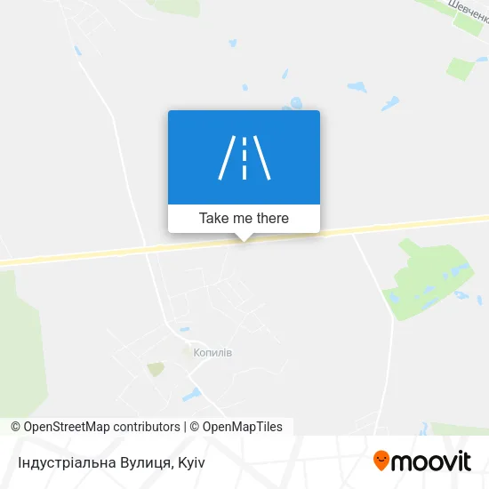Індустріальна Вулиця map