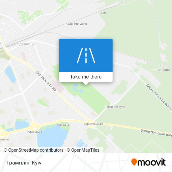 Карта Трамплін
