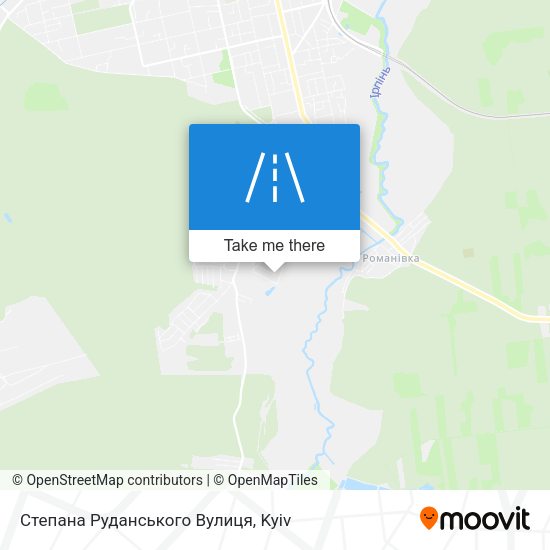 Степана Руданського Вулиця map