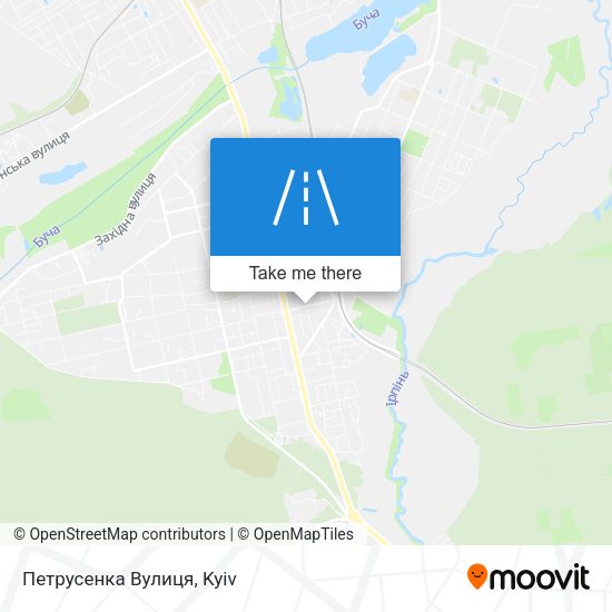 Петрусенка Вулиця map