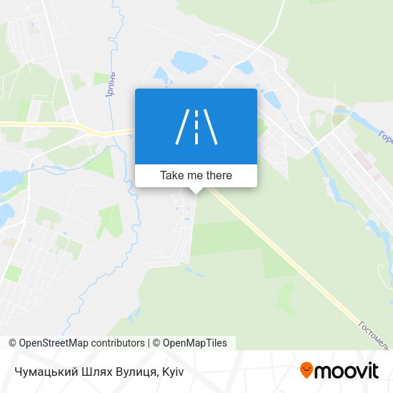 Чумацький Шлях Вулиця map
