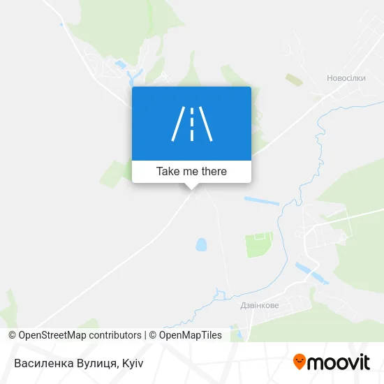 Карта Василенка Вулиця