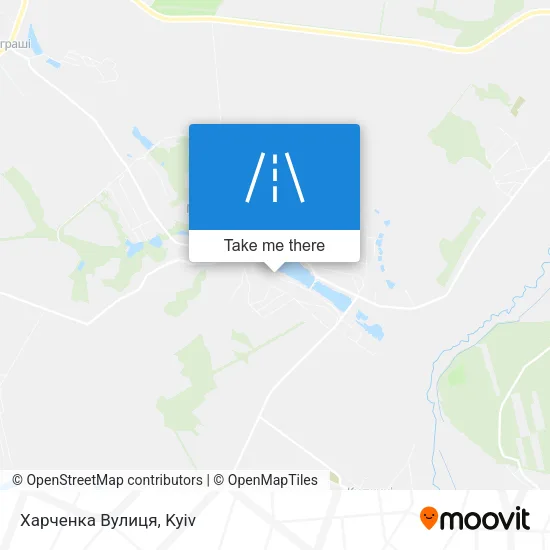 Карта Харченка Вулиця