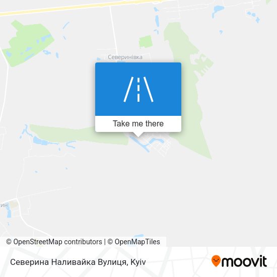 Северина Наливайка Вулиця map
