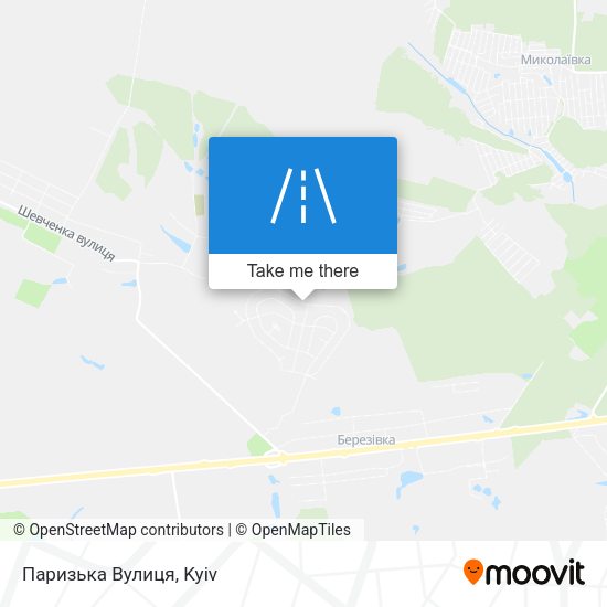 Паризька Вулиця map