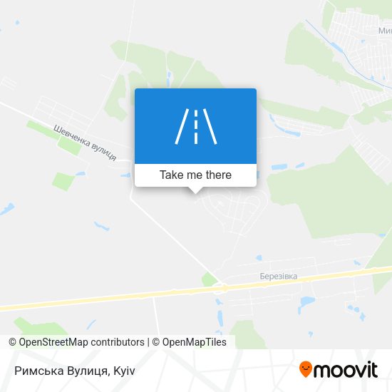 Римська Вулиця map