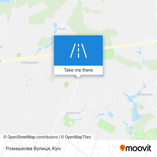 Ромашкова Вулиця map